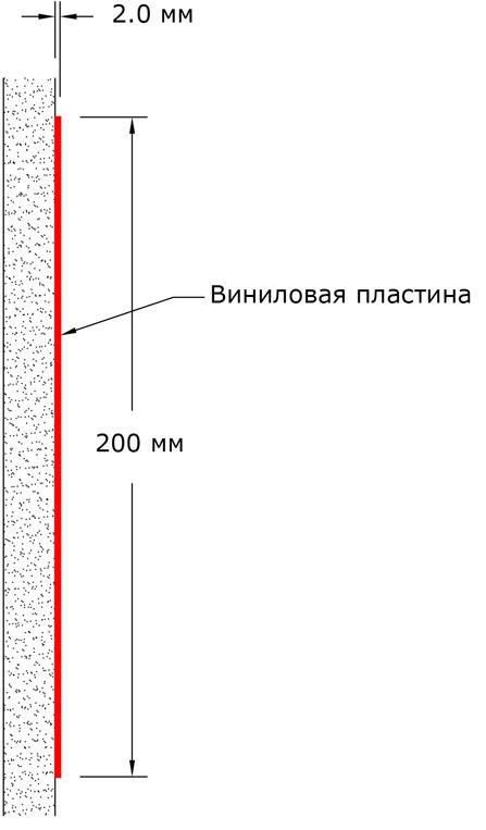 Бескаркасный отбойник для стен ТР-200